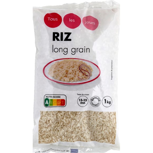 BEN'S ORIGINAL Riz long grain en sachets 5 sachets 1kg pas cher