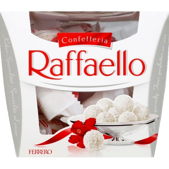 Raffaello Fines gaufrettes enrobées de noix de coco fourrées aux