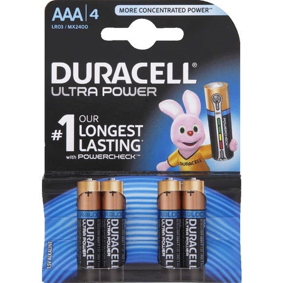 Duracell Piles LR03/AAA Ultra Power 