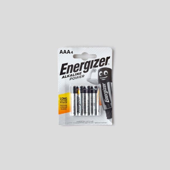 Energizer Piles Alcalines Energizer Power AAA/LR03, pack de 4 