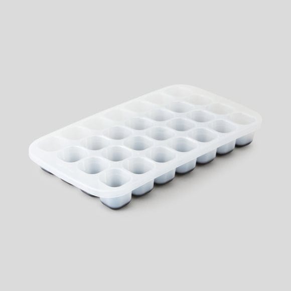 Monoprix Maison Bac à glaçons en plastique et silicone 