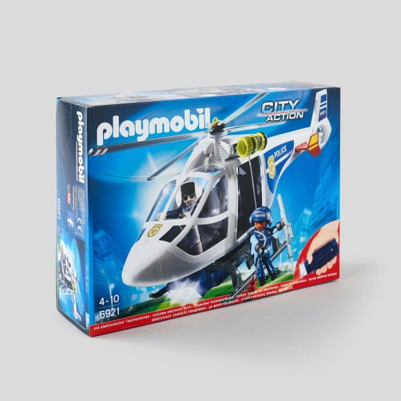 kyst Kollektive Jeg tror, ​​jeg er syg Playmobil Hélicoptère de police avec projecteur Playmobil - Monoprix.fr
