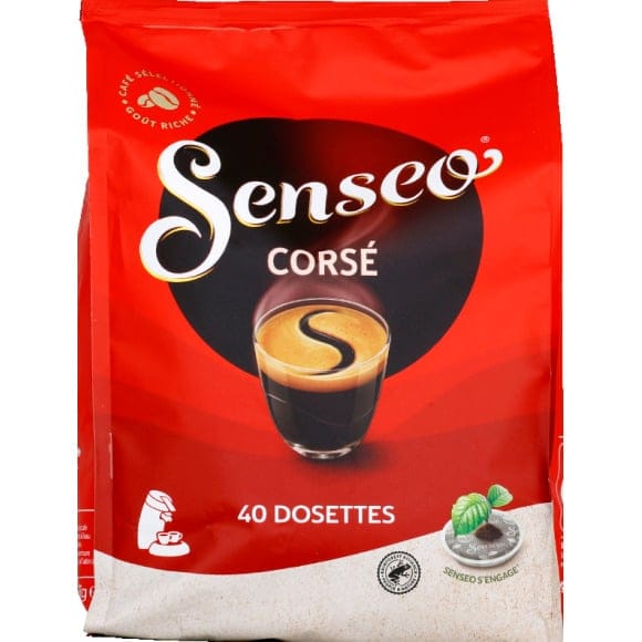Senseo Corsé - 40 dosettes - Café Dosette