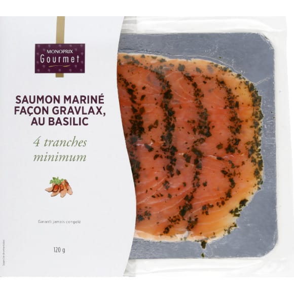Saumon fumé Le Norvège (-25% de sel) - Labeyrie - 150 g (4 tranches minimum)
