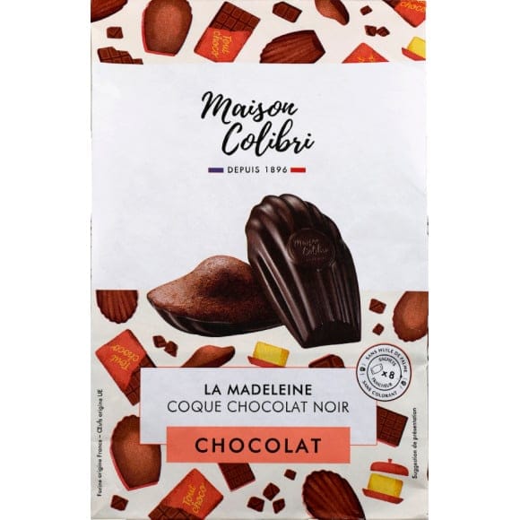 Maison Colibri La madeleine coque chocolat noir 