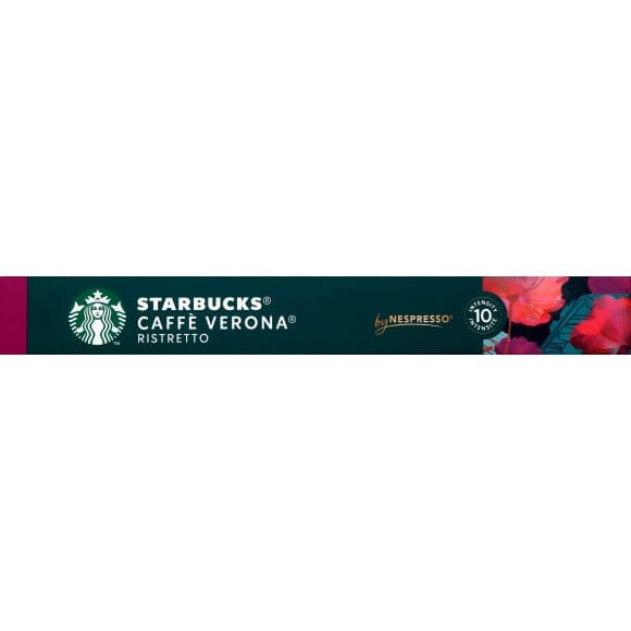 Starbucks Café Capsules compatibles NESPRESSO Caffè Verona Intensité 10 