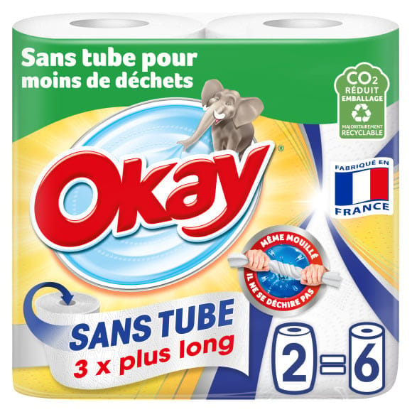 Essuie-tout Maxi Ultra-Clean KLEENEX ESSUIE TOUT : le paquet 2