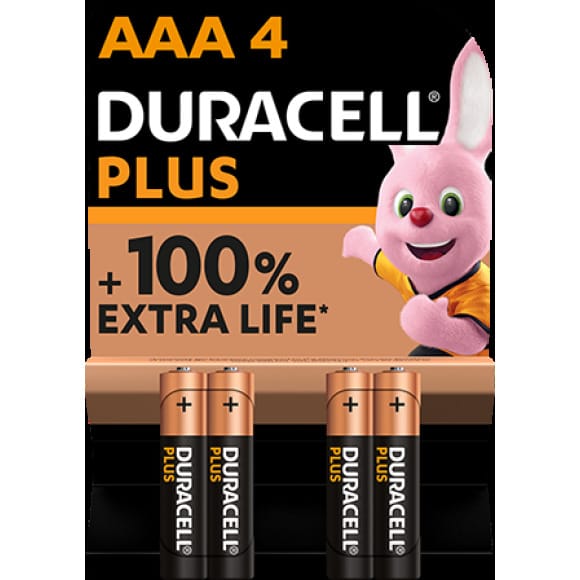 DURACELL Duracell 4 AAA PLUS 100 