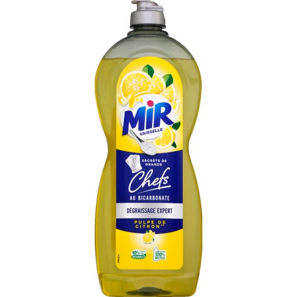 Liquide vaisselle bicarbonate citron MIR 500ML