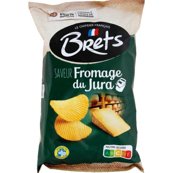 BRETS Chips bret s aro fromage du jura, 125g 
