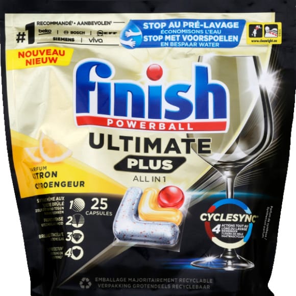FINISH Finish - ultimate plus citron x 25 