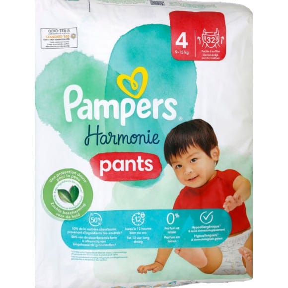PAMPERS Couches culottes T4 