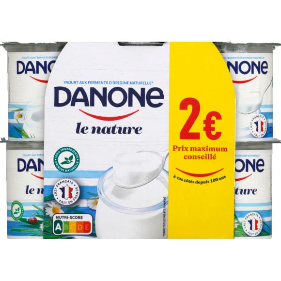 Ferments pour yaourt nature maison DANONE : la boite de 3x2g à Prix  Carrefour