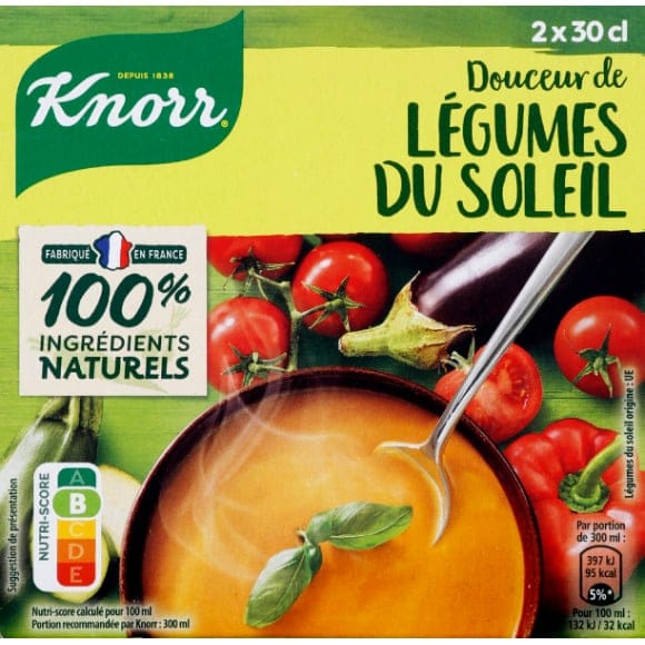 Soupe velouté de tomates PurSoup' LIEBIG : la brique de 1L à Prix Carrefour