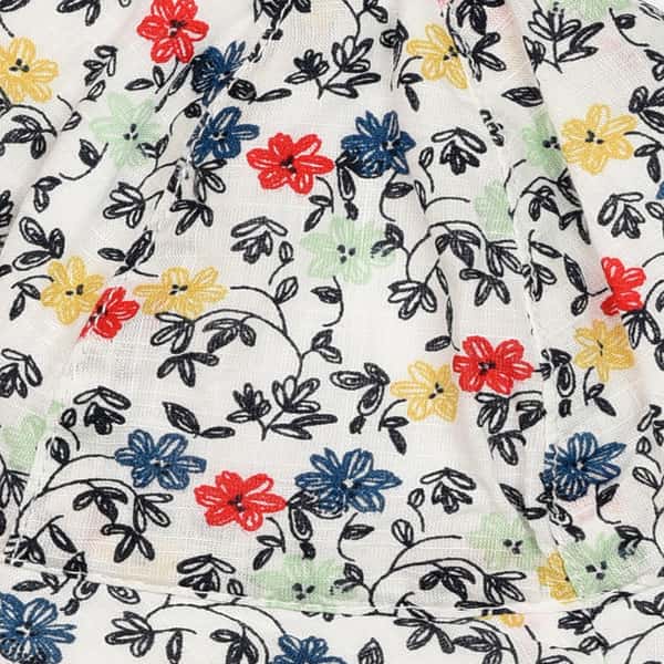 second-row-image de Cloche motif fleuri