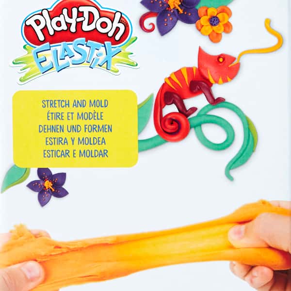 second-row-image de Pâte Elastix 4 pots Play Doh