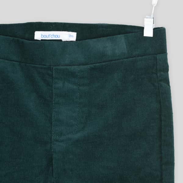 third-row-image de Pantalon coupe slim en velours