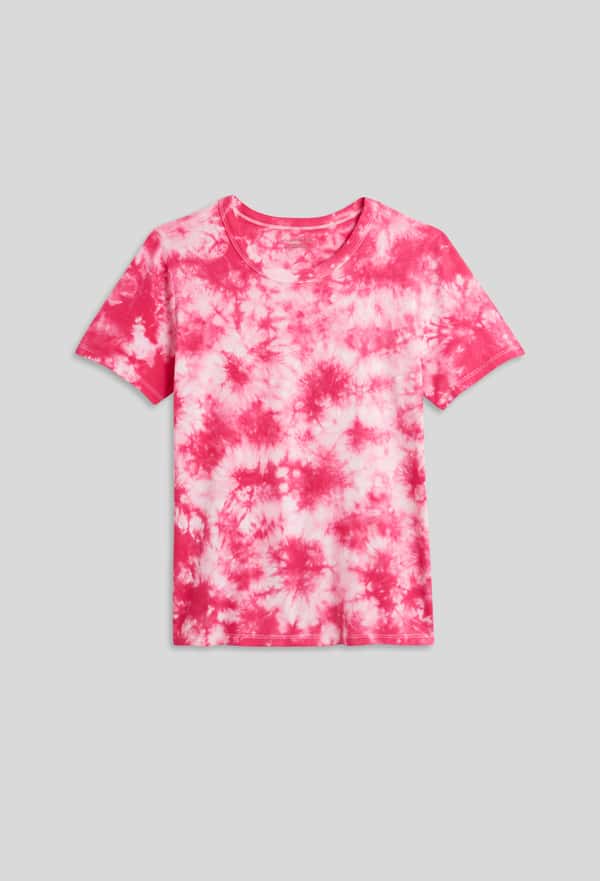 third-row-image de T-shirt tie and dye manches courtes