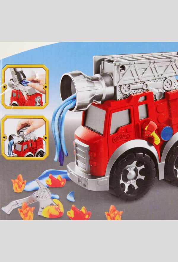 second-row-image de Play-Doh wheels camion de pompier