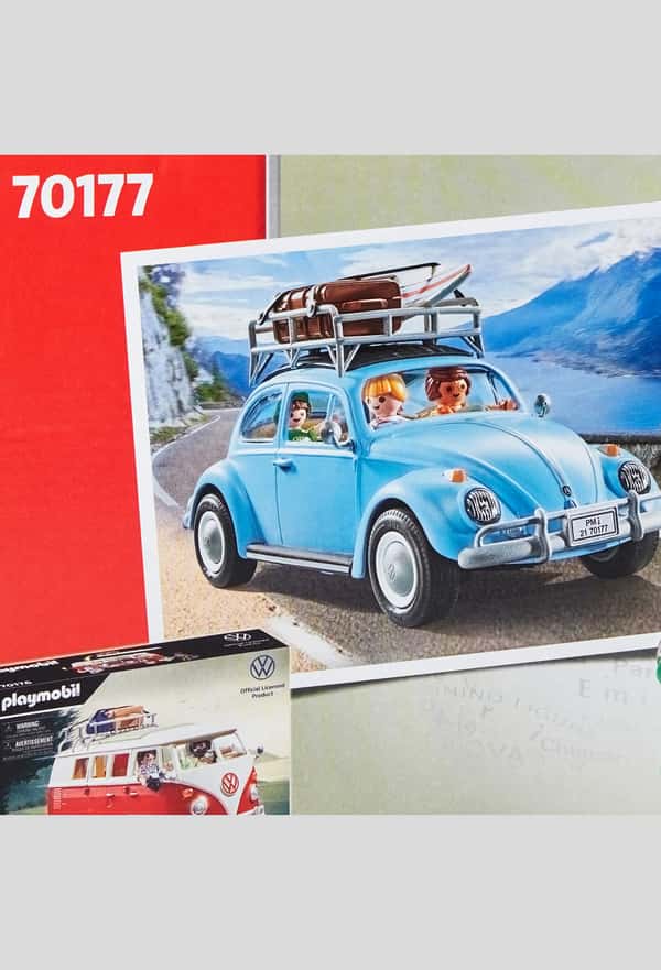 Volkswagen Coccinelle Bleu Fonce Playmobil Monoprix Fr