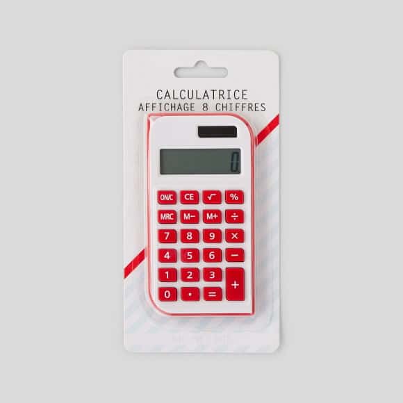 first-row-image de Calculatrice de poche