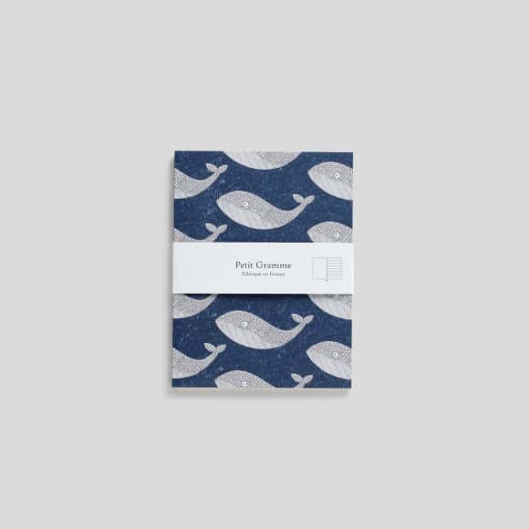 first-row-image de Carnet de poche, baleine bleue