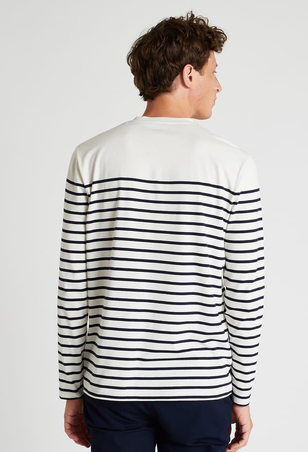 last-odd-image de T-shirt marinière manches longues en coton BIO