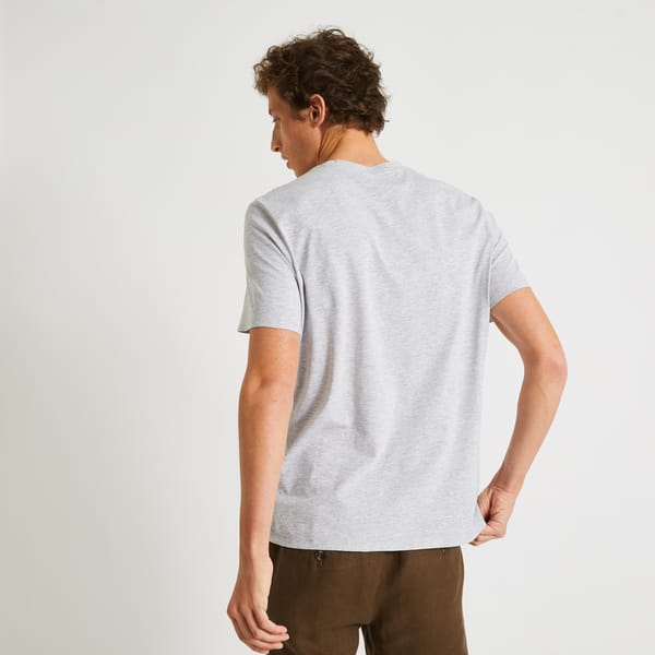 last-odd-image de T-shirt col brodé en coton BIO