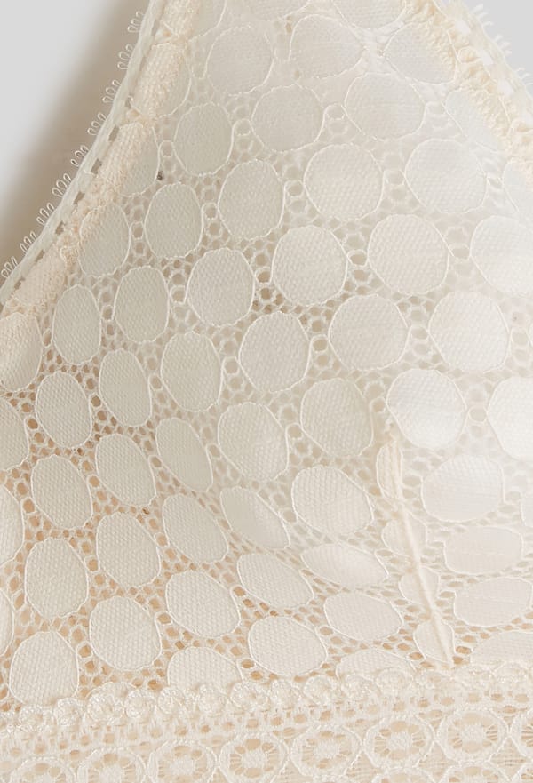 third-row-image de Soutien-gorge triangle foulard  ROMY en dentelle, Oeko-Tex