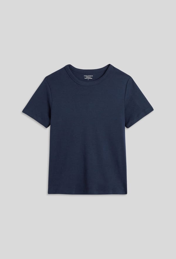 third-row-image de T-shirt col rond en coton BIO, certifié OEKO-TEX