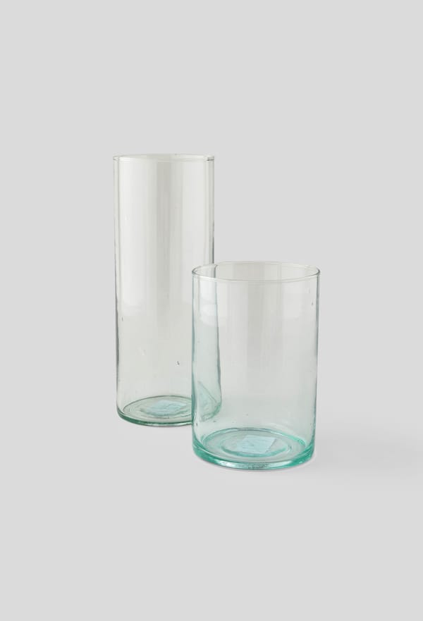 last-odd-image de Vase en verre recyclé bas large MM