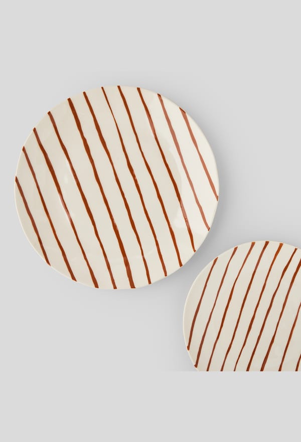 second-row-image de Assiette plate avec motif, 25cm