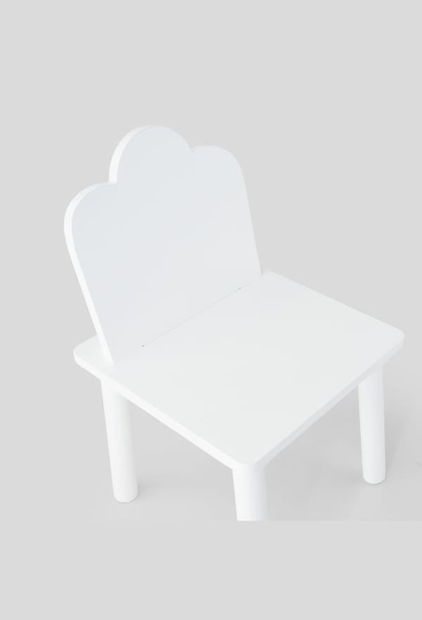 second-row-image de Chaise pour enfant en bois forme nuage, H50 x L30 x P34 cm