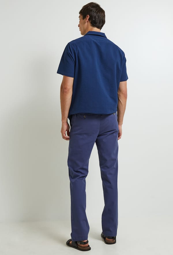 last-odd-image de Pantalon chino straight en coton BIO