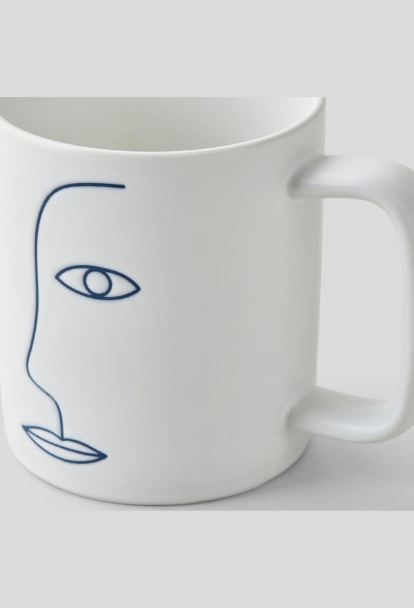 second-row-image de Mug motif visage, 20cl
