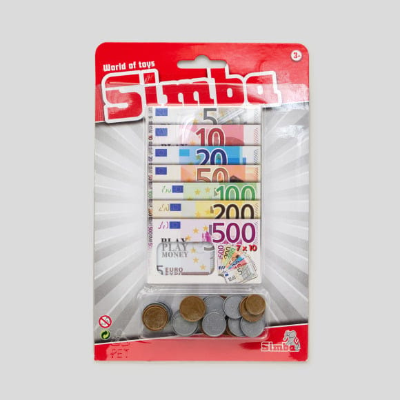 Monnaie factice euros Couleur Unique Smoby Toys 